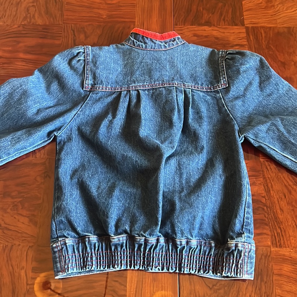 Silver Unicorn *Vintage* Jean Jacket, Size: M (10-12) **NWT** - Picture 5 of 9